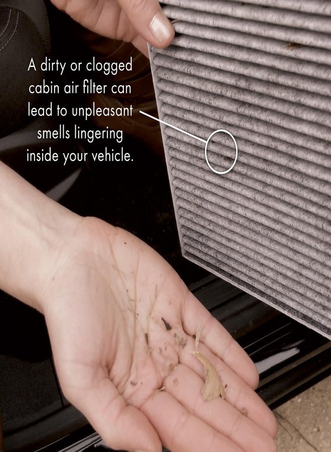 بريميوم جارد فلتر هواء المقصورة PureFlow PC5518X | يناسب سيارات لكزس LS430 موديلات 2001-2006، وSC430 موديلات 2002-2010، وGS300 موديلات 2001-2005، أمامي - Image 4